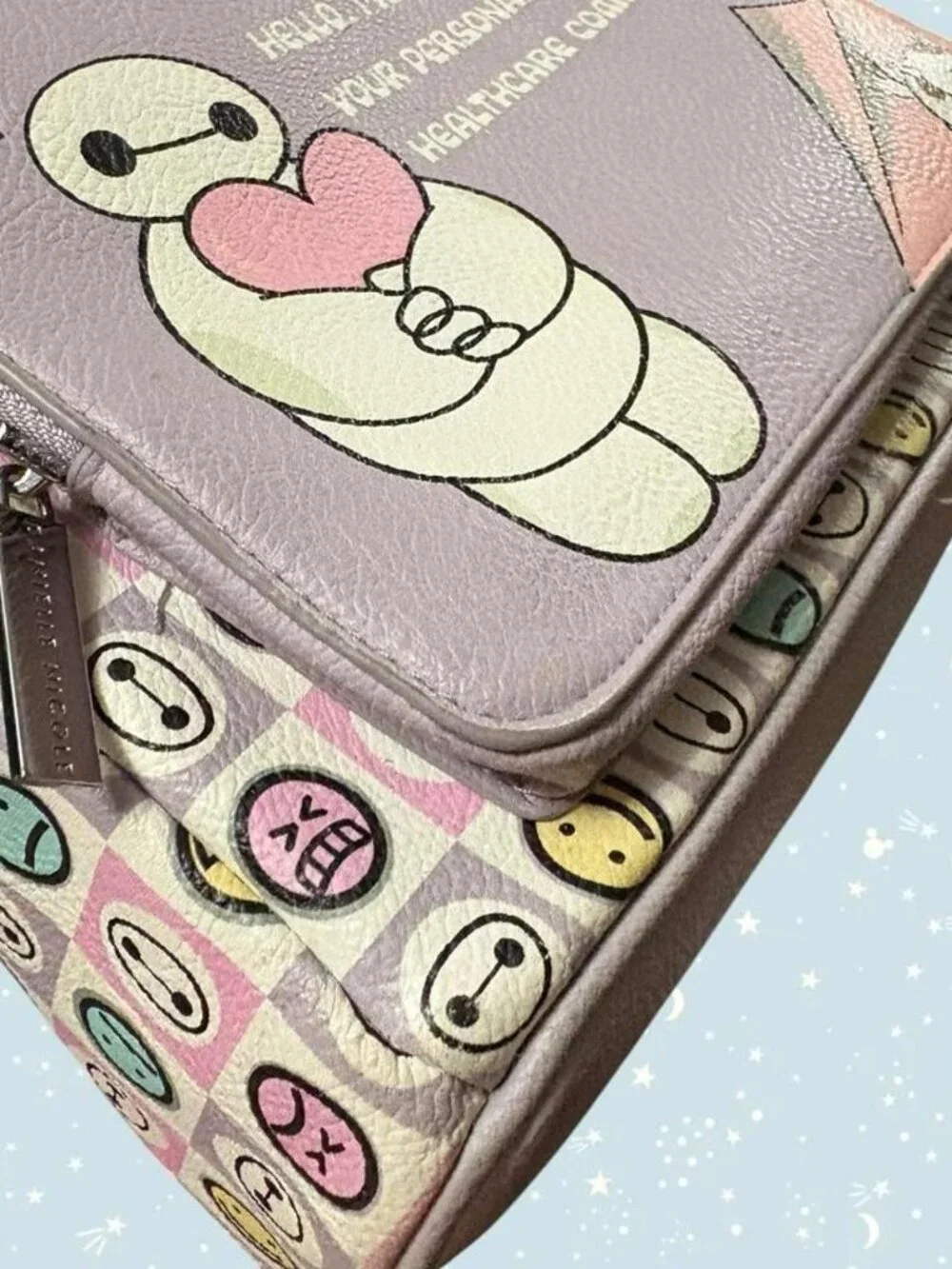 Danielle Nicole Disney Big Hero 6 Baymax pink backpack
